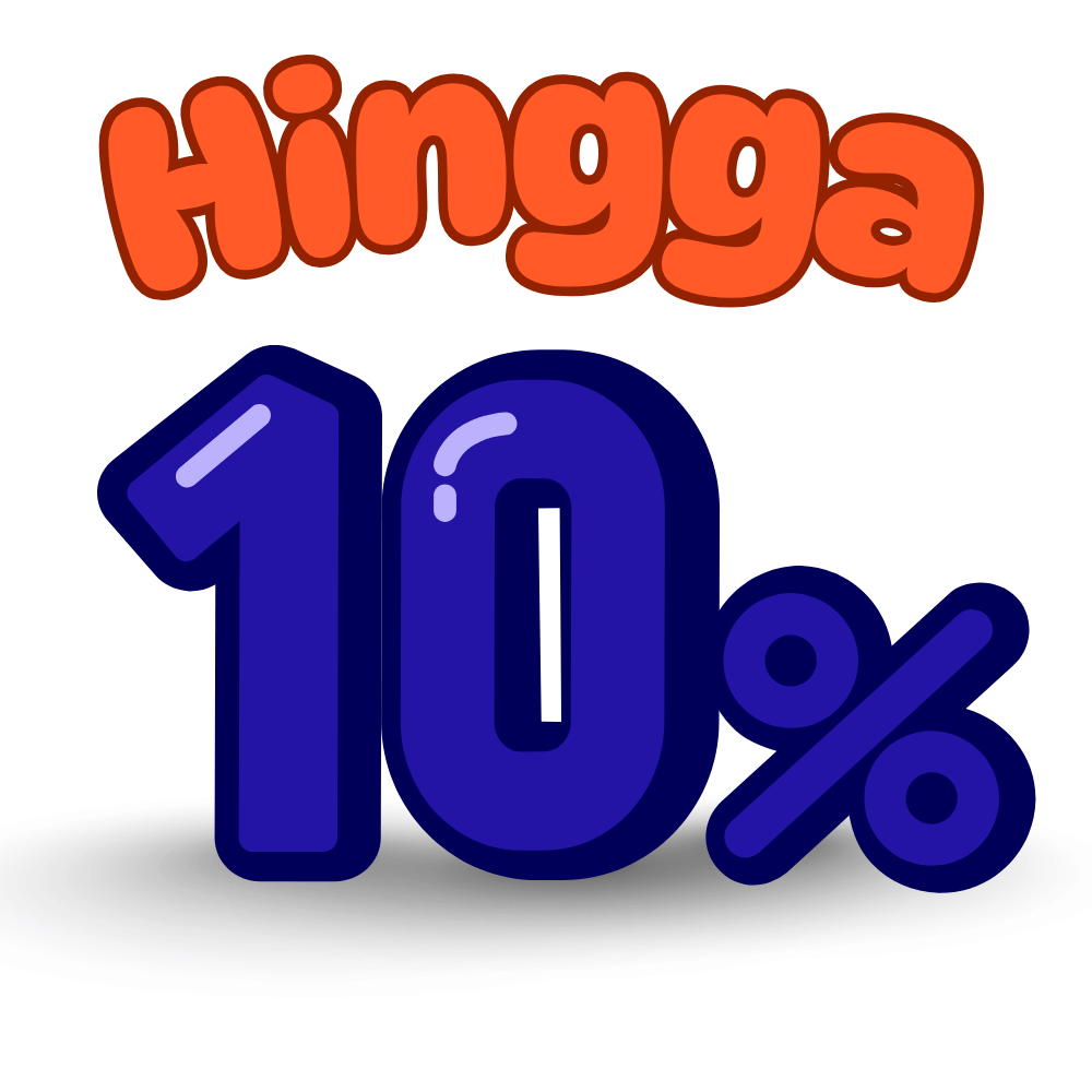 hingga 10%